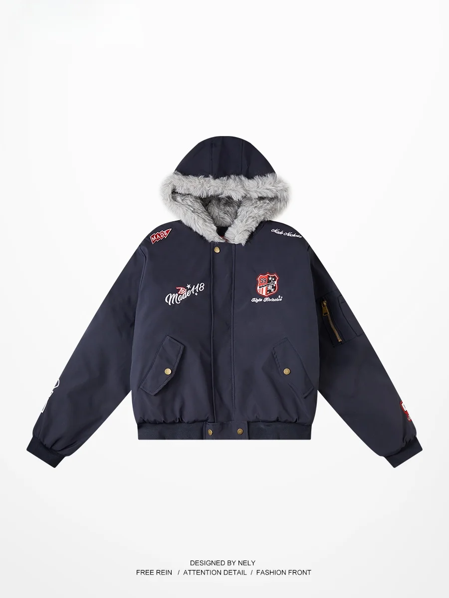 Мужская куртка American Sle с капюшоном из искусственного меха, с большим воротником, повседневная, с длинными рукавами, хлопковая, теплая, молодежная, на весну, осень, зиму
Мужская куртка American Sle с капюшоном из искусственного меха, с большим воротником, повседневная, с длинными рукавами, хлопковая, теплая, молодежная, на весну, осень, зиму