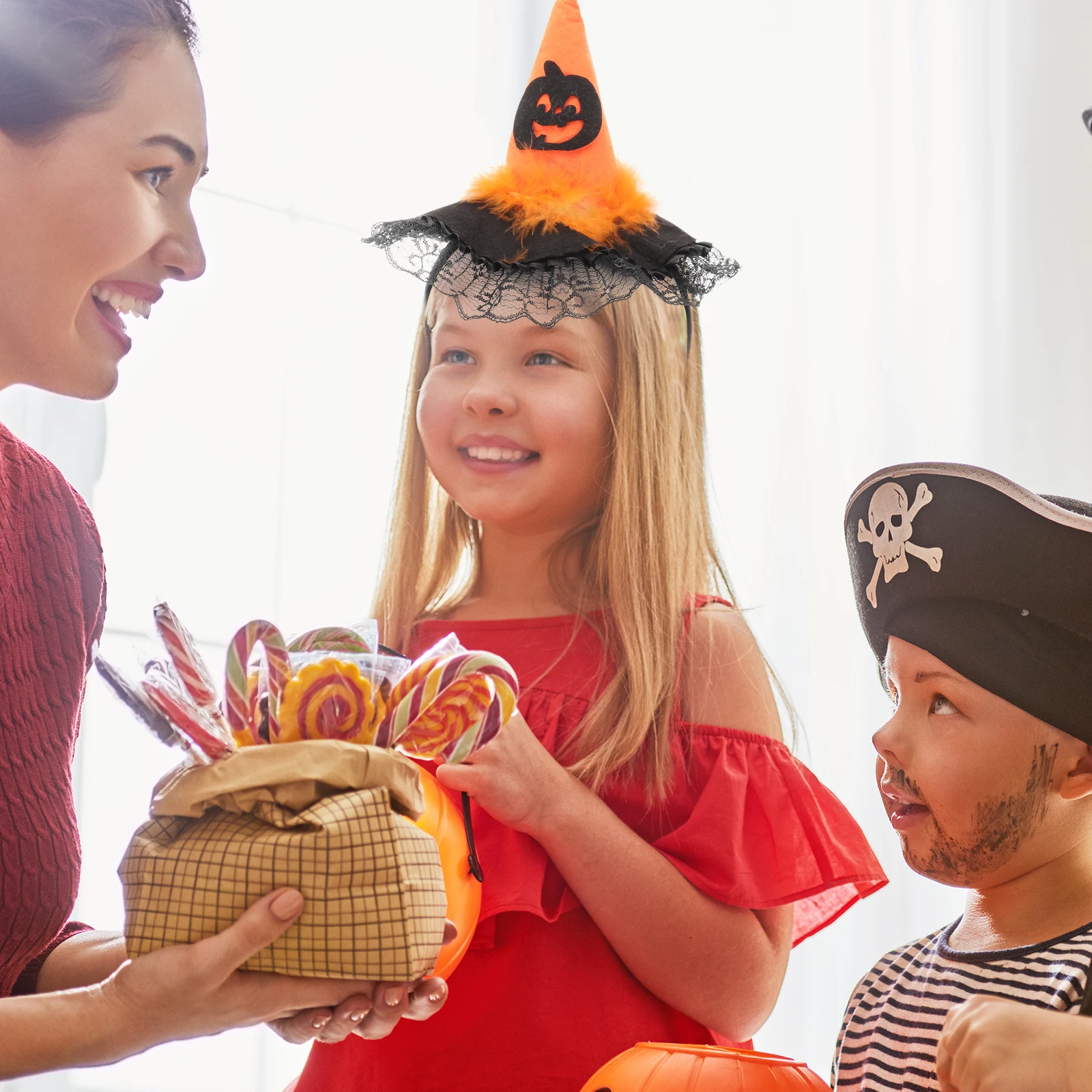 Pumpkin Black Lace Hat Shape Hair Hoops Halloween Headband Party Costume Accessory For Adults Kids Festival Decor
Pumpkin Black Lace Hat Shape Hair Hoops Halloween Headband Party Costume Accessory For Adults Kids Festival Decor