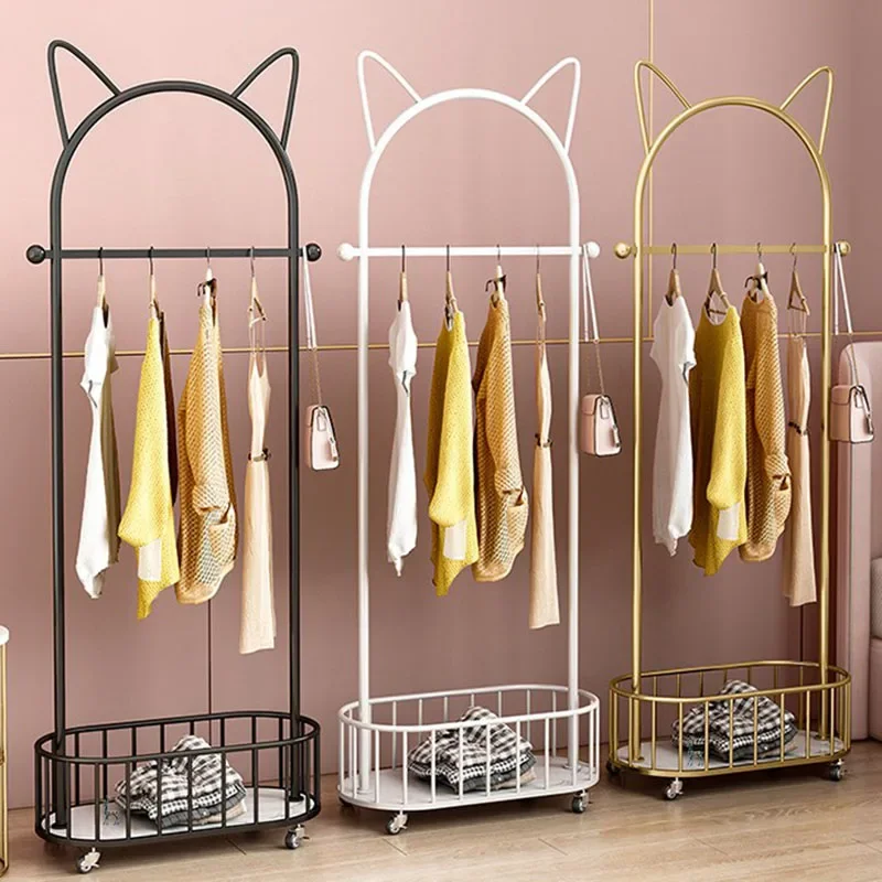 Metal Gold Rack Clothes Boutique Minimalist Entrance Hangers Clothes Rack Place Saving Colgador De Ropa Bedroom Furniture
Metal Gold Rack Clothes Boutique Minimalist Entrance Hangers Clothes Rack Place Saving Colgador De Ropa Bedroom Furniture