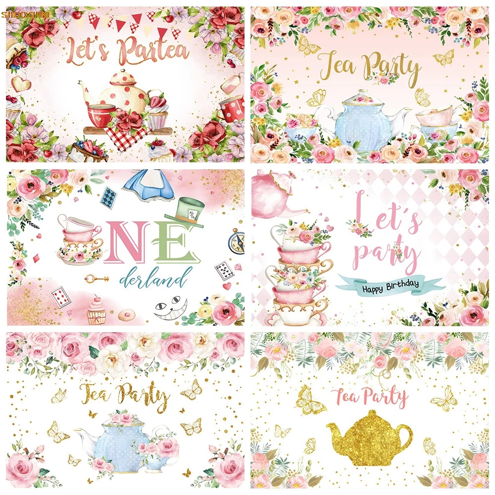 Princess In Wonderland Pink Flower Skirt Girl Birthday Photography Backdrops Tea Party Baby Shower Photo Studio Background
Princess In Wonderland Pink Flower Skirt Girl Birthday Photography Backdrops Tea Party Baby Shower Photo Studio Background