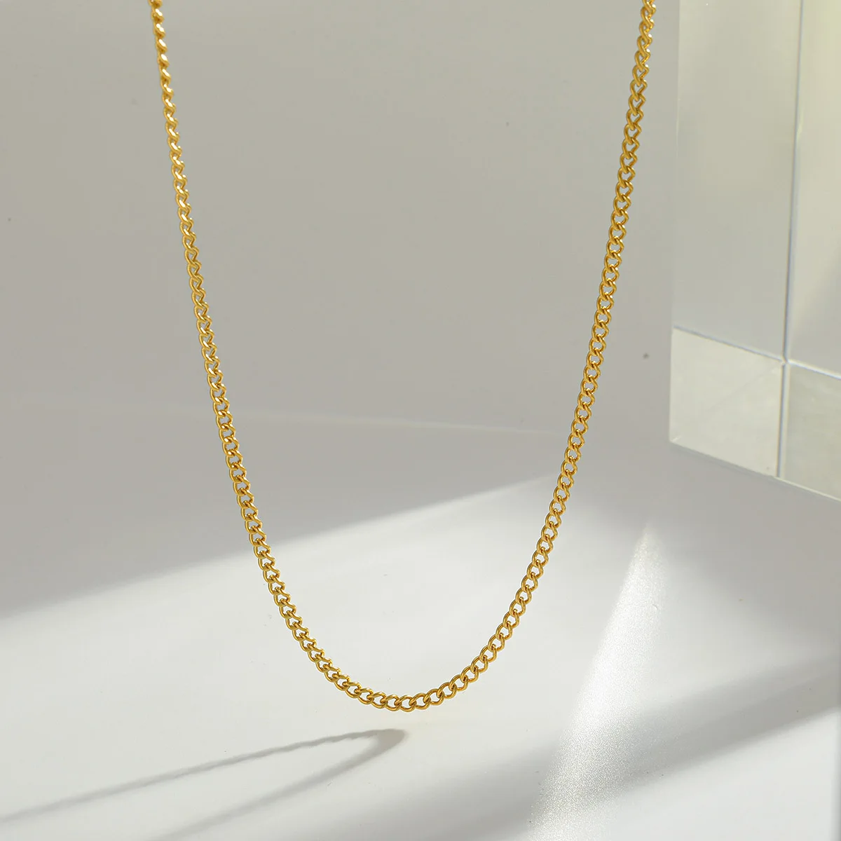 Unisex Wave Bead Chain Choker Necklace Minimalist Style Gold Plated 316 Stainless Steel Elegant Fashion Jewelry Gifts for Women
Unisex Wave Bead Chain Choker Necklace Minimalist Style Gold Plated 316 Stainless Steel Elegant Fashion Jewelry Gifts for Women