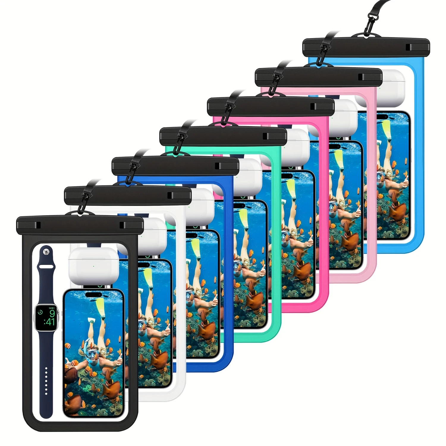 Waterproof Bag for Large Mobile Phones - Perfect for Swimming, Beach, and Outdoor Activities - PVC Touch Screen Bag with Large
Waterproof Bag for Large Mobile Phones - Perfect for Swimming, Beach, and Outdoor Activities - PVC Touch Screen Bag with Large