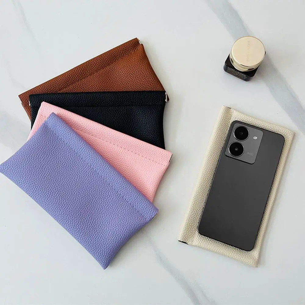 Eyeglass Pouch Mobile Phone Bag Long Wallet Data Cable Storage Hand-held Bag Document Holder Self-closing Simple Cosmetic Bag
Eyeglass Pouch Mobile Phone Bag Long Wallet Data Cable Storage Hand-held Bag Document Holder Self-closing Simple Cosmetic Bag