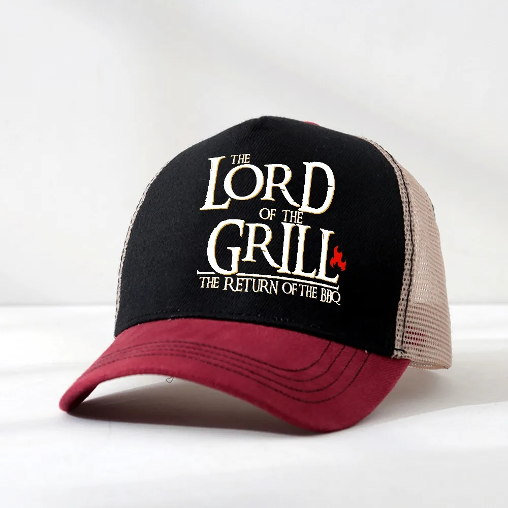 Lord Of The Grill The Return Of The Bbq man printing Baseball Cap Funny Male Mesh breathable Trucker Hat Gift Casquette Gorras
Lord Of The Grill The Return Of The Bbq man printing Baseball Cap Funny Male Mesh breathable Trucker Hat Gift Casquette Gorras