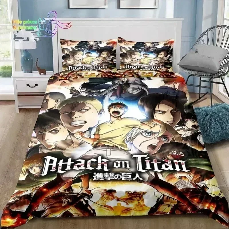 Luxury New 3D Print Anime Attack on Titan Bedding Set Single Twin Full Queen King Size Bed Set Adult Kid Bedroom Bedding Gift
Luxury New 3D Print Anime Attack on Titan Bedding Set Single Twin Full Queen King Size Bed Set Adult Kid Bedroom Bedding Gift