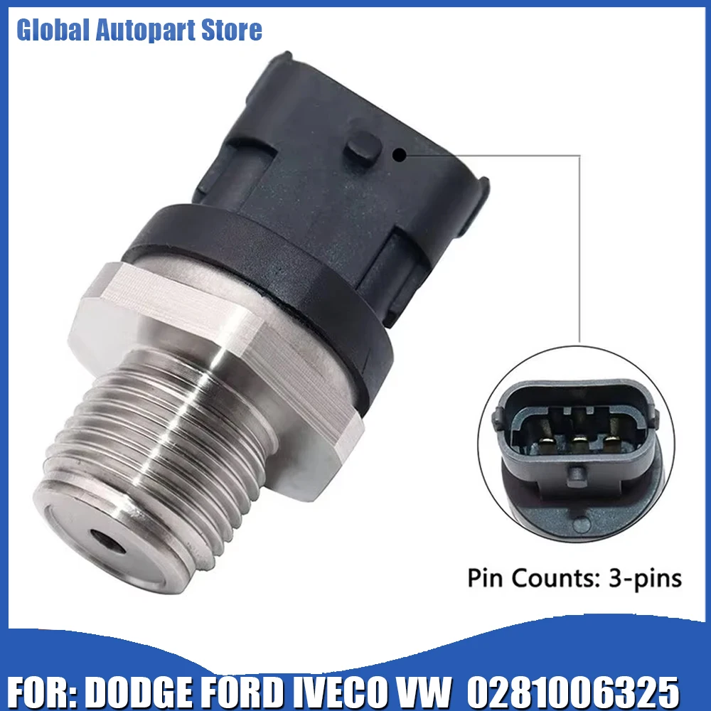 Car New Fuel Rail Pressure Sensor For Fiat Ford Iveco Dodge RAM VW 0281002851 0281006112 0281006325 0281006327
Car New Fuel Rail Pressure Sensor For Fiat Ford Iveco Dodge RAM VW 0281002851 0281006112 0281006325 0281006327