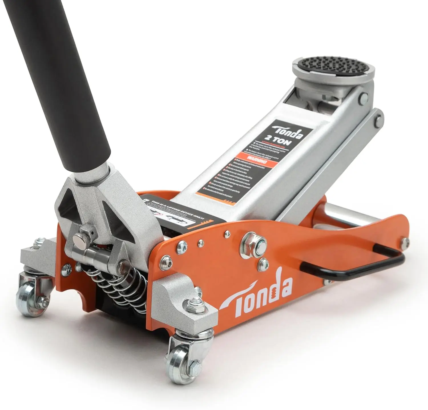 Low Profile Floor Jack, 2 Ton Aluminum and Steel Hydraulic Car Jack with Dual Pump System, Rapid Lift, Orange
Low Profile Floor Jack, 2 Ton Aluminum and Steel Hydraulic Car Jack with Dual Pump System, Rapid Lift, Orange