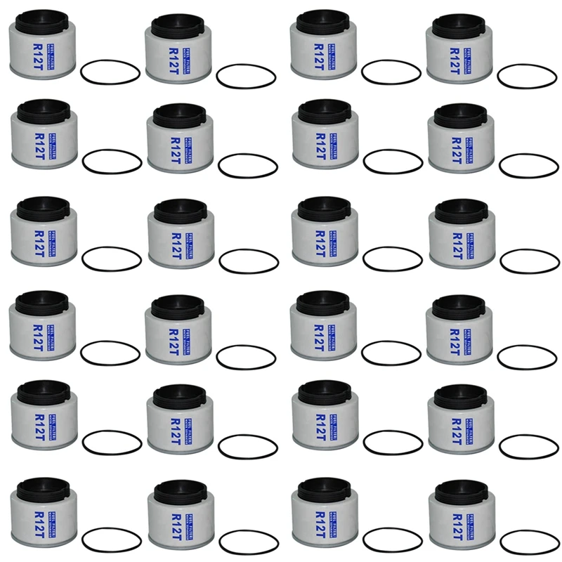 24 Pcs R12T Fuel/ Water Separator Filter Elements For Racor 140R 120AT S3240 NPT ZG1/4-19 Automotive Parts
24 Pcs R12T Fuel/ Water Separator Filter Elements For Racor 140R 120AT S3240 NPT ZG1/4-19 Automotive Parts