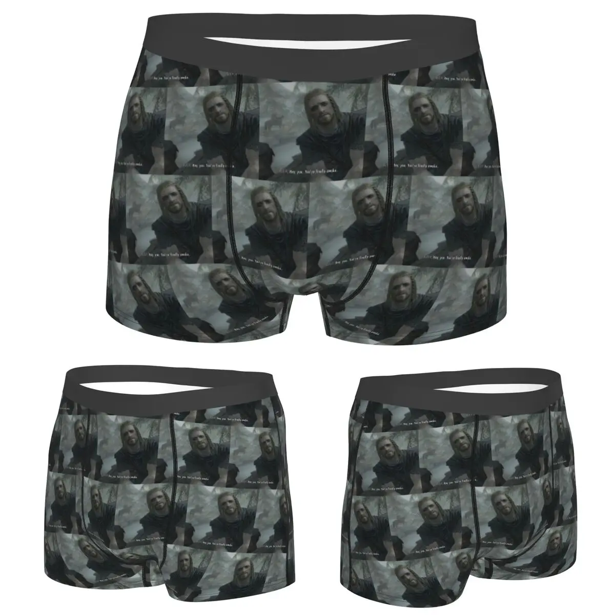 Boxer Underpants Shorts Hey You Youre Finally Awake Skyrim Meme Panties Men Breathable Underwear for Homme Man Boyfriend Gift
Boxer Underpants Shorts Hey You Youre Finally Awake Skyrim Meme Panties Men Breathable Underwear for Homme Man Boyfriend Gift