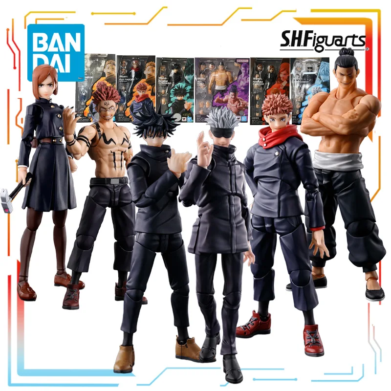 Authentic Bandai Original SHF Action Figure Series Spell Return Battle Anime Action Figure Model Toys Model Boys' Holiday Gifts
Authentic Bandai Original SHF Action Figure Series Spell Return Battle Anime Action Figure Model Toys Model Boys' Holiday Gifts