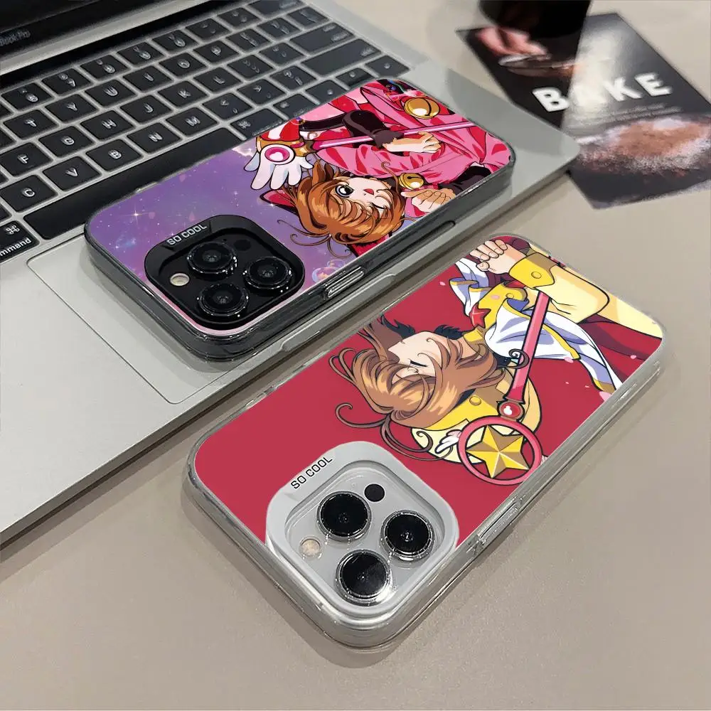 Чехол для телефона Cardcaptor Sakura Kinomoto для iPhone 16, 15, 14, 13, 12, 11 X XR XS 8 7 Pro Max Plus, роскошный полупрозрачный цветной принт
Чехол для телефона Cardcaptor Sakura Kinomoto для iPhone 16, 15, 14, 13, 12, 11 X XR XS 8 7 Pro Max Plus, роскошный полупрозрачный цветной принт