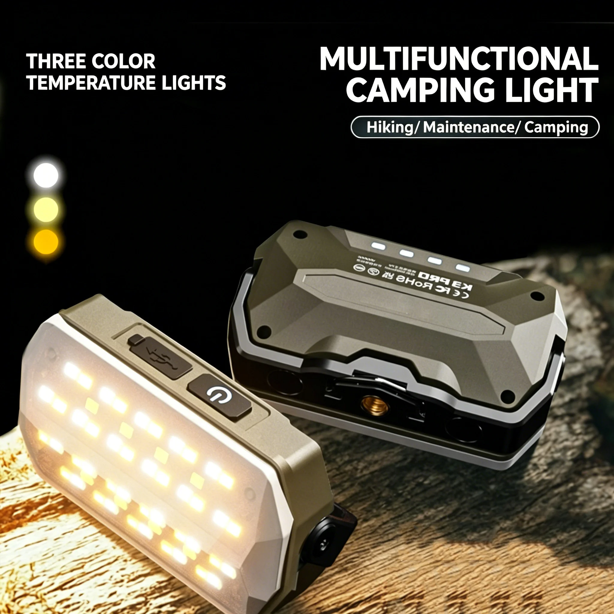 Multi functional camping light USB charging, long endurance with hook, outdoor tent camping light LED magnetic suction maintenan
Multi functional camping light USB charging, long endurance with hook, outdoor tent camping light LED magnetic suction maintenan