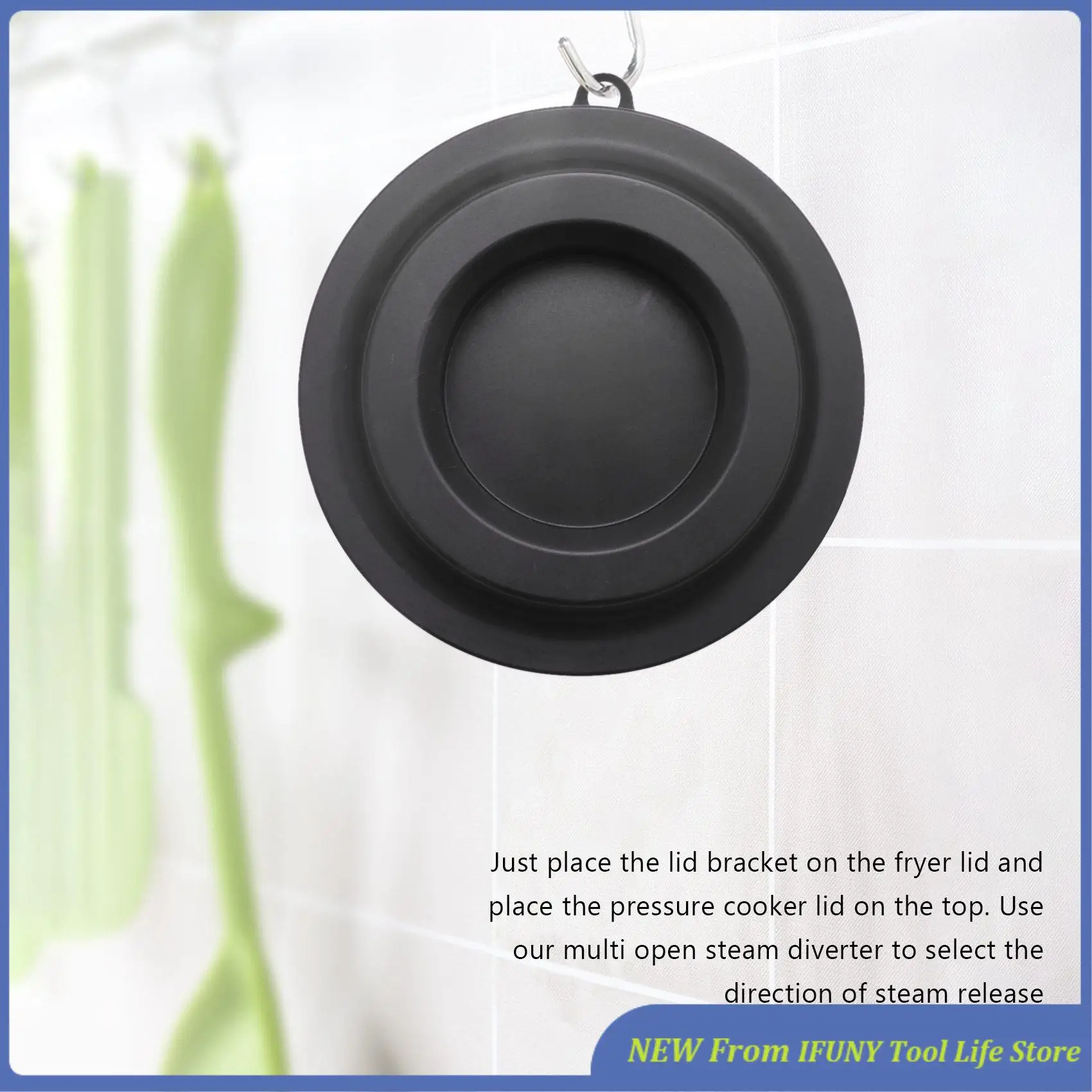 Stand Silicone Lid Holder Accessories And Steam Release Diverter, Accessory Compatible For Ninja Foodi Pressure Cooker New
Stand Silicone Lid Holder Accessories And Steam Release Diverter, Accessory Compatible For Ninja Foodi Pressure Cooker New