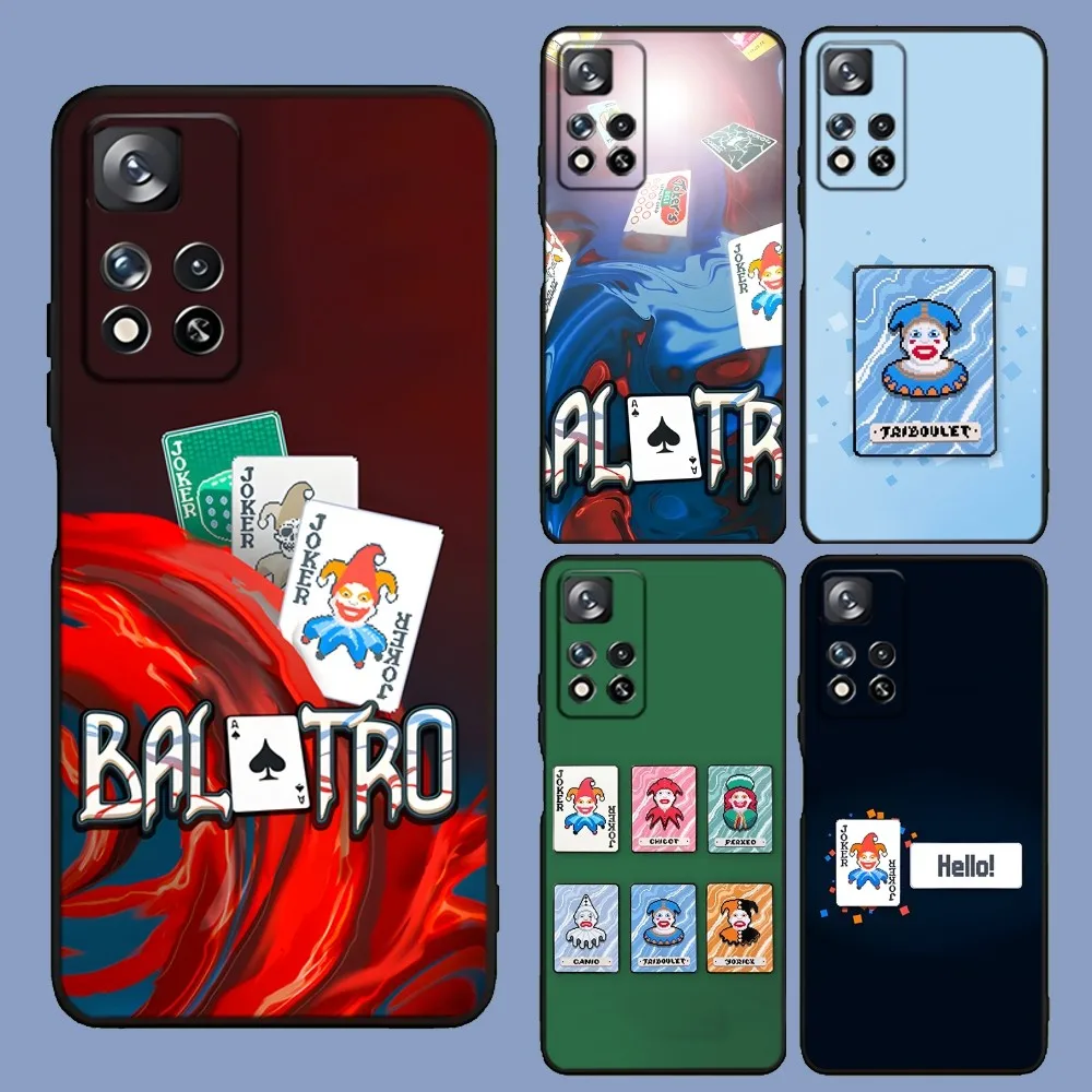 Game B-BalatroS Card Phone Case For Samsung Galaxy A13,A21s,A22,A31,A32,A52,A53,A71,A80,A91 Soft Black Cover
Game B-BalatroS Card Phone Case For Samsung Galaxy A13,A21s,A22,A31,A32,A52,A53,A71,A80,A91 Soft Black Cover