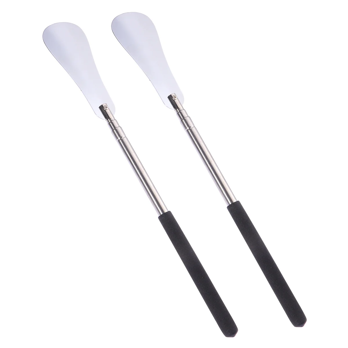 2Pcs Stainless Steel Long Shoehorn Retractable Adjustable Handle Ergonomic for Back Knee Pain Metal Shoe Horn Tool
2Pcs Stainless Steel Long Shoehorn Retractable Adjustable Handle Ergonomic for Back Knee Pain Metal Shoe Horn Tool