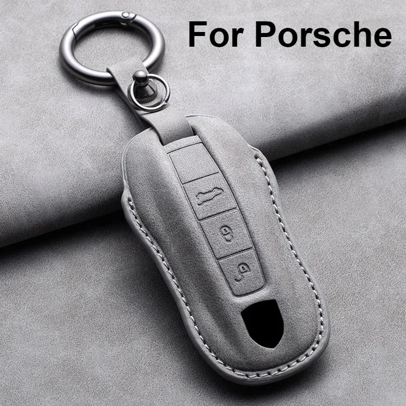 Leather Car Key Case Cover for Porsche Panamera Carman Macann Bobst Cayenne 911, 970, 981, 991, 996, Key Accessories
Leather Car Key Case Cover for Porsche Panamera Carman Macann Bobst Cayenne 911, 970, 981, 991, 996, Key Accessories