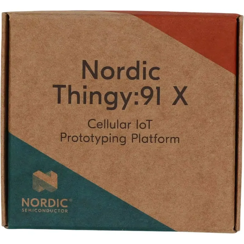 Original Nordic Thingy:91 X Multi-sensor cellular IoT prototyping platform
Original Nordic Thingy:91 X Multi-sensor cellular IoT prototyping platform
