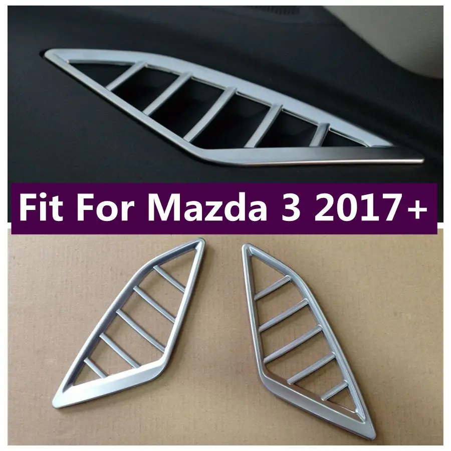 ABS Matte Dashboard Front Air Conditioning Outlet AC Vent Decoration Frame Cover Trim Fit For Mazda 3 2017 2018 Car Accessories
ABS Matte Dashboard Front Air Conditioning Outlet AC Vent Decoration Frame Cover Trim Fit For Mazda 3 2017 2018 Car Accessories