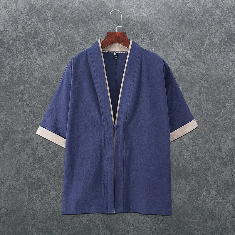 M-5XL Plus Kimono Men Japanese Kimono Traditional Men Samurai Costume Male Yukata Haori Japan Streetwear Mens Linen Shirts 4XL
M-5XL Plus Kimono Men Japanese Kimono Traditional Men Samurai Costume Male Yukata Haori Japan Streetwear Mens Linen Shirts 4XL