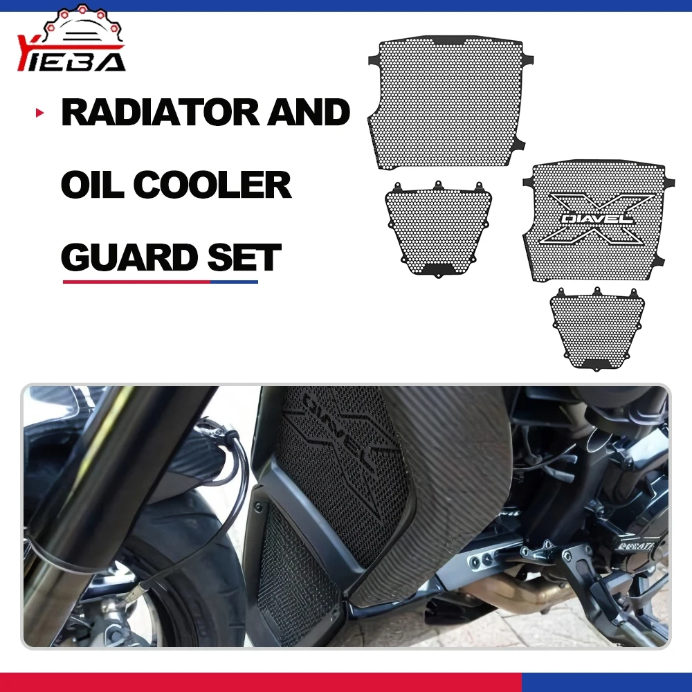 Для Ducati XDiavel S XDiavelS 2016-2021 2022 2023 2024 2025 Moto Защитная решетка радиатора, крышка масляного радиатора
Для Ducati XDiavel S XDiavelS 2016-2021 2022 2023 2024 2025 Moto Защитная решетка радиатора, крышка масляного радиатора