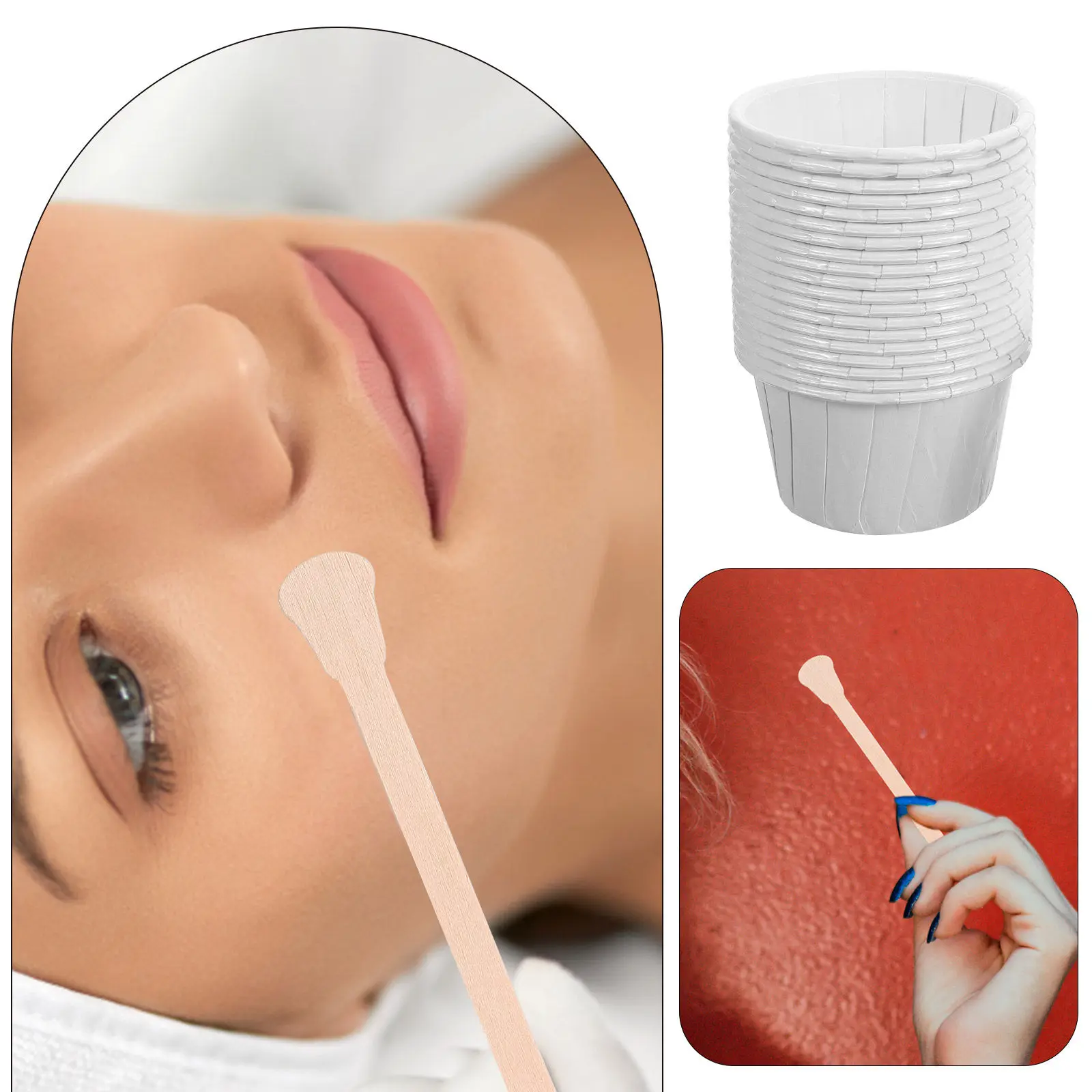 1Set Facial Hair Removal Wax Kit Hard Wax Beads for Nose Face Skin Fast Efficient Smooth Results Lightweight
1Set Facial Hair Removal Wax Kit Hard Wax Beads for Nose Face Skin Fast Efficient Smooth Results Lightweight