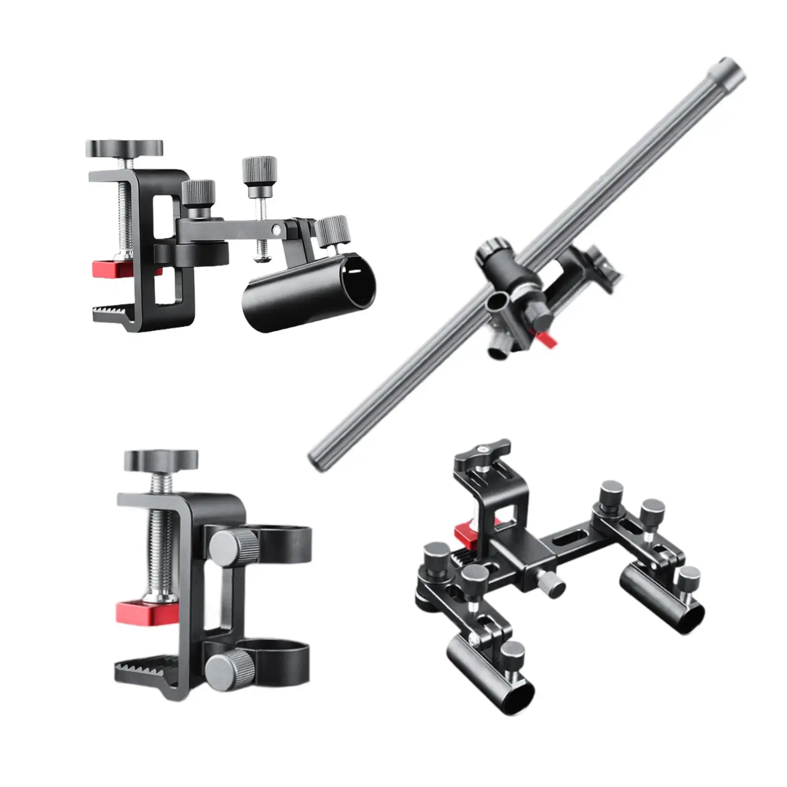 Fishing Equipment Holder Stand with Anti Slip Clamp Aluminum Alloy Rod Attachment for Fishing Table for Outdoor Angling
Fishing Equipment Holder Stand with Anti Slip Clamp Aluminum Alloy Rod Attachment for Fishing Table for Outdoor Angling