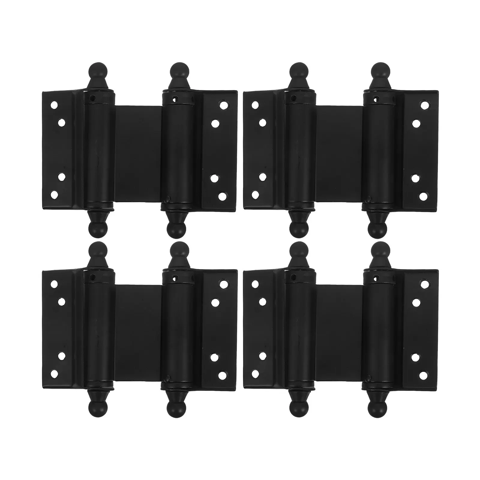 4Pcs Double Spring Stainless Steel Hinges Automatic Door Closing Heavy Duty Self Closing Hinges for Cabinets Gates
4Pcs Double Spring Stainless Steel Hinges Automatic Door Closing Heavy Duty Self Closing Hinges for Cabinets Gates