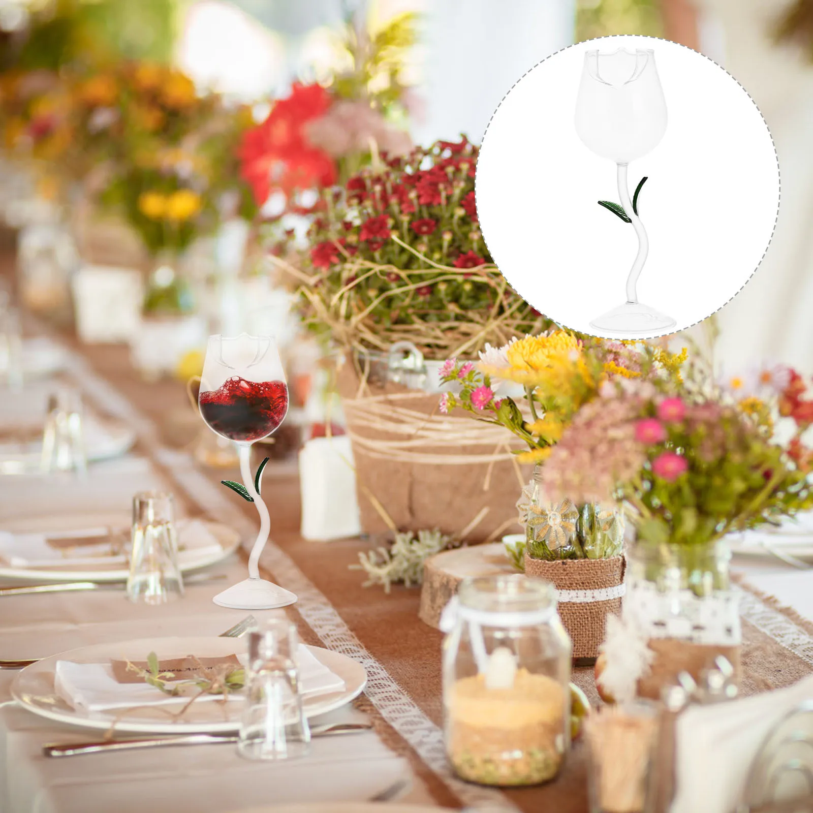 Creative Crystal Red Wine Glass Elegant Rose Design Party Goblet Decorative Glass for Home Bar Whiskey
Creative Crystal Red Wine Glass Elegant Rose Design Party Goblet Decorative Glass for Home Bar Whiskey