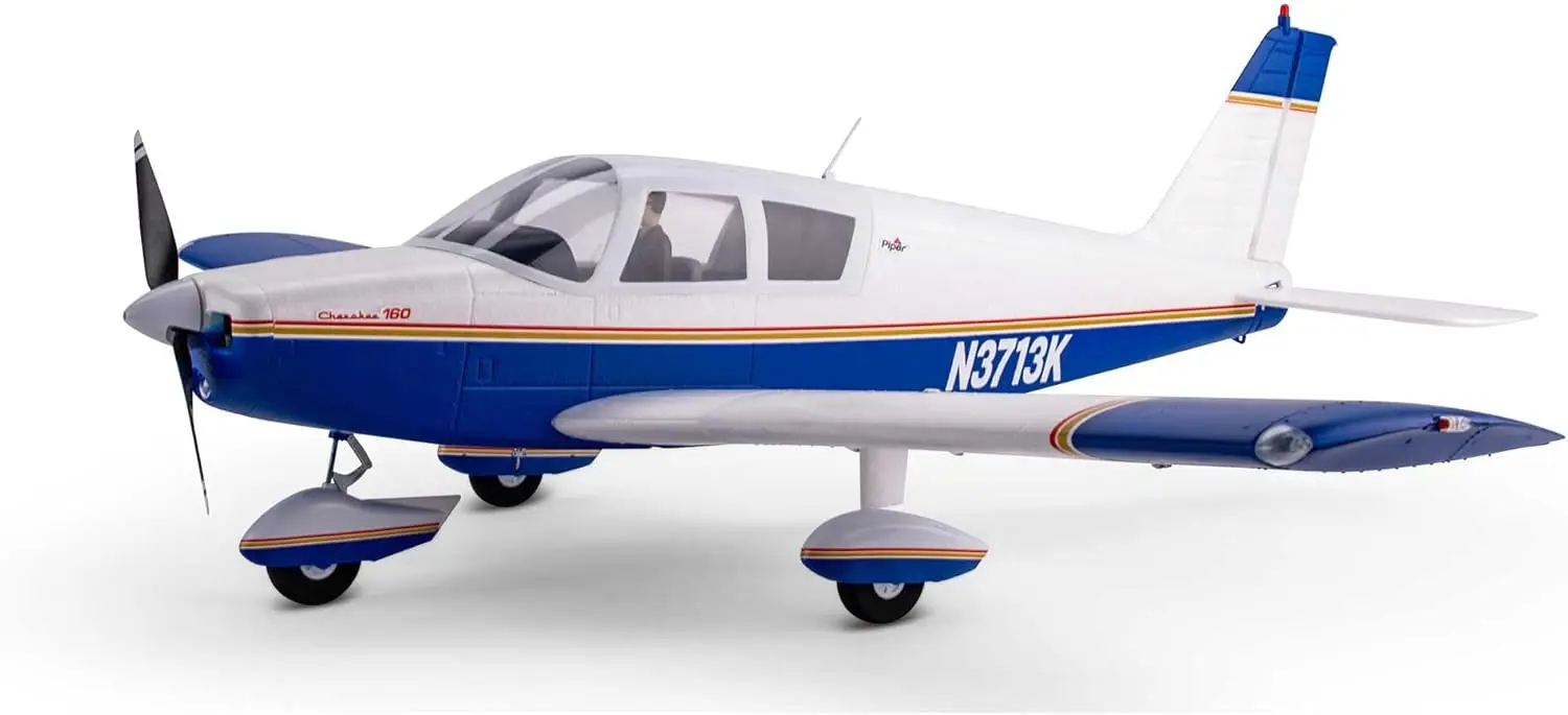 RC Airplane Cherokee 1.3M Blue BNF Basic with AS3X and Safe Select
RC Airplane Cherokee 1.3M Blue BNF Basic with AS3X and Safe Select