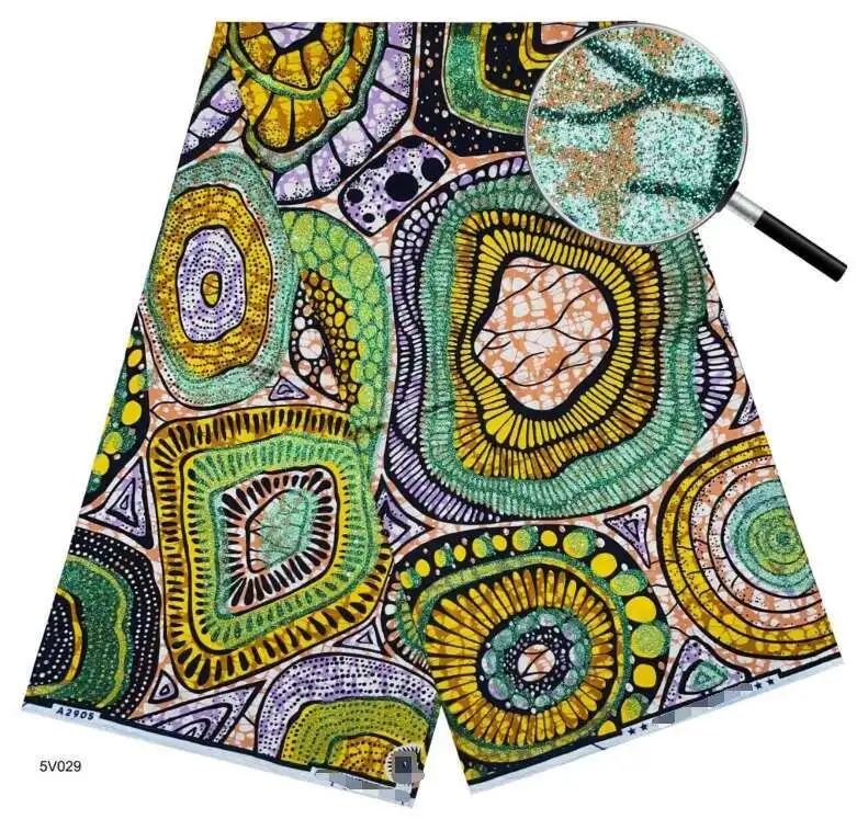 Fabric 100% Cotton Grand Wax African Golden Wax Fabric High Quality Wax Ankara Print Fabric For Sewing 6 yards New Arrivad
Fabric 100% Cotton Grand Wax African Golden Wax Fabric High Quality Wax Ankara Print Fabric For Sewing 6 yards New Arrivad