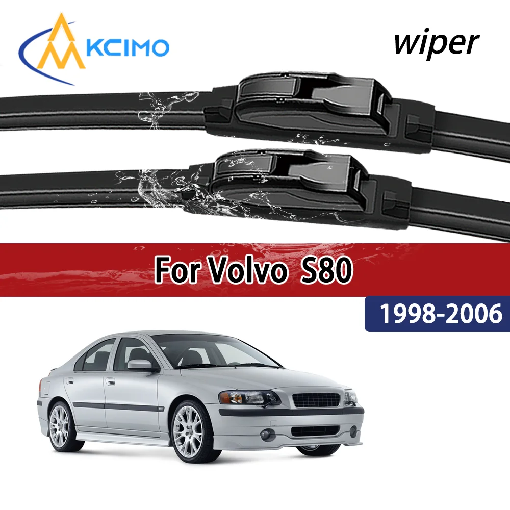 For Volvo S80 1998-2006 1999 2000 2001 Compatible Durable Silent Front Wiper Blades Car Windscreen Auto Window Accessories
For Volvo S80 1998-2006 1999 2000 2001 Compatible Durable Silent Front Wiper Blades Car Windscreen Auto Window Accessories