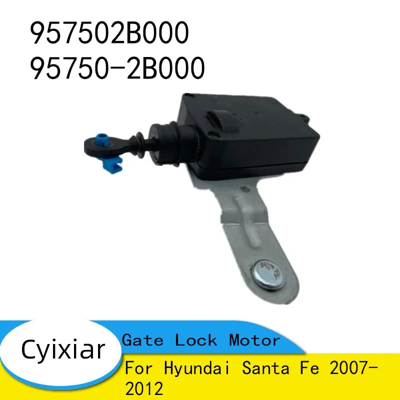 957502B000 95750-2B000 Original Trunk Lid Latch Assembly Actuator Tail Gate Lock Motor for Hyundai Santa Fe 2007-2012
957502B000 95750-2B000 Original Trunk Lid Latch Assembly Actuator Tail Gate Lock Motor for Hyundai Santa Fe 2007-2012