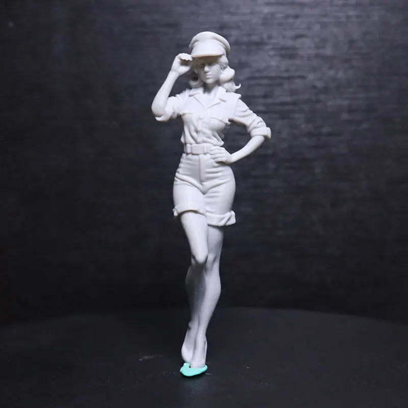 1/24 7.5cm Unpainted Resin Pin-up Woman Miniature 7.5cm Retro Uniform Lady Model Kit for Hobby Diorama Display
1/24 7.5cm Unpainted Resin Pin-up Woman Miniature 7.5cm Retro Uniform Lady Model Kit for Hobby Diorama Display