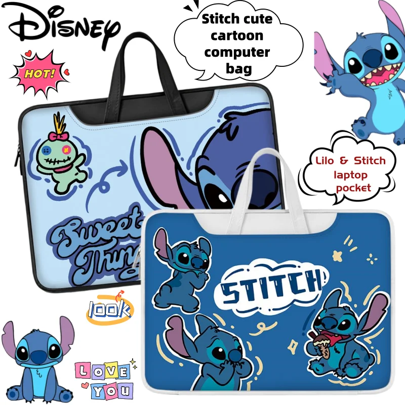 Disney Lilo & Stitch Creative Cute Cartoon Kawaii Portable Computer Bag Secondary Animation Peripheral Computer Bag Holiday Gift
Disney Lilo & Stitch Creative Cute Cartoon Kawaii Portable Computer Bag Secondary Animation Peripheral Computer Bag Holiday Gift
