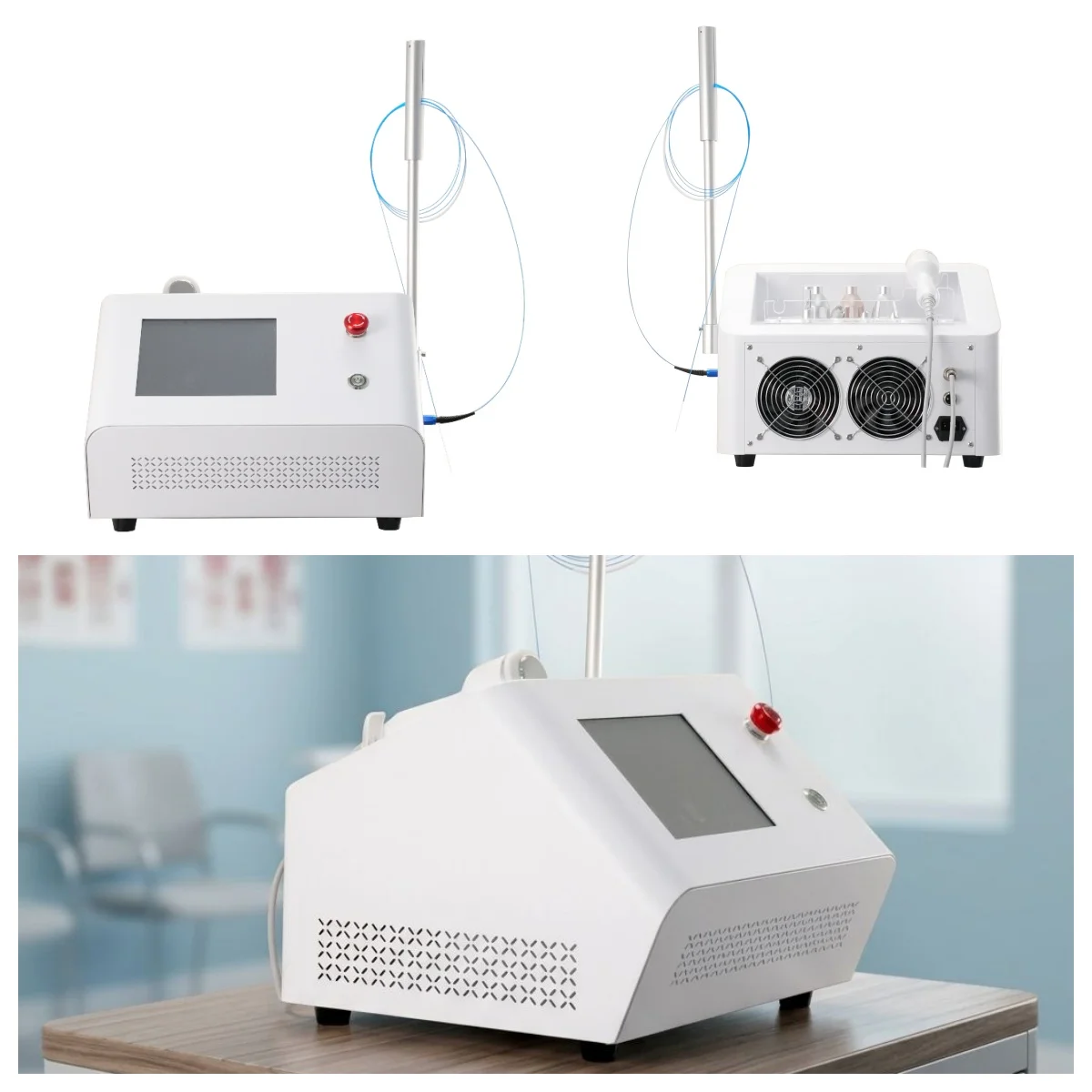 2 wavelengths 980 1470nm Diode Laser 2 in 1 Machine Diode Laser 980nm 1470nm Anti-cellulite Facial Lifting machine
2 wavelengths 980 1470nm Diode Laser 2 in 1 Machine Diode Laser 980nm 1470nm Anti-cellulite Facial Lifting machine