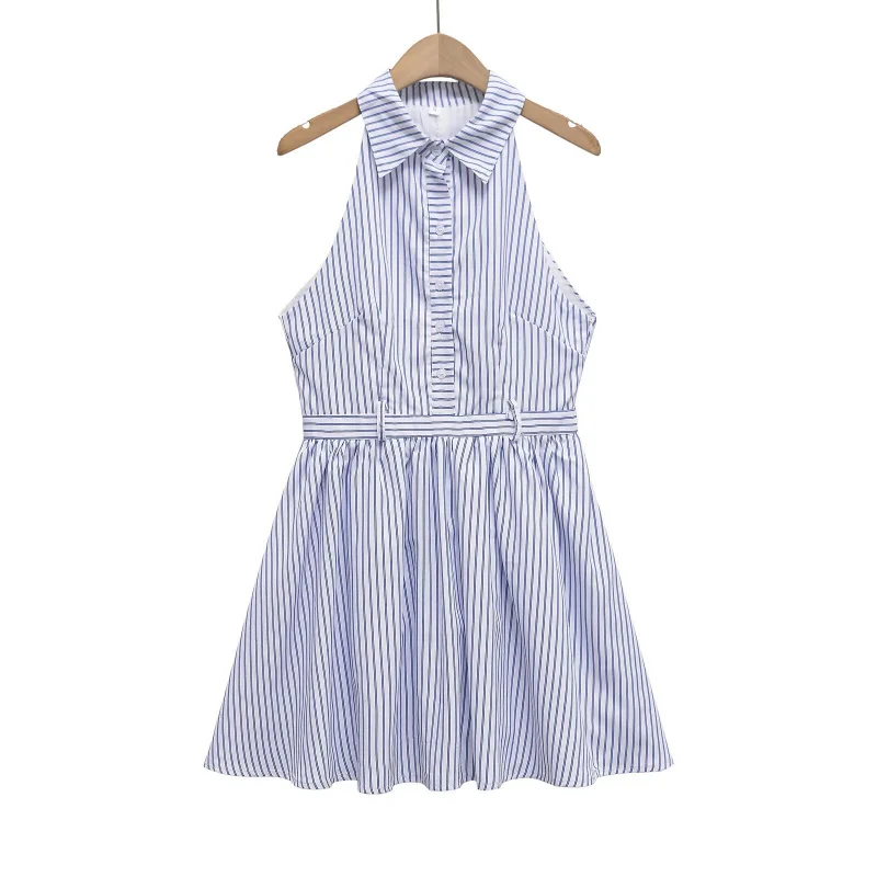 2025New Summer Temperament Youthful-Looking Contrast Color Striped Short Style Dress 750034
2025New Summer Temperament Youthful-Looking Contrast Color Striped Short Style Dress 750034