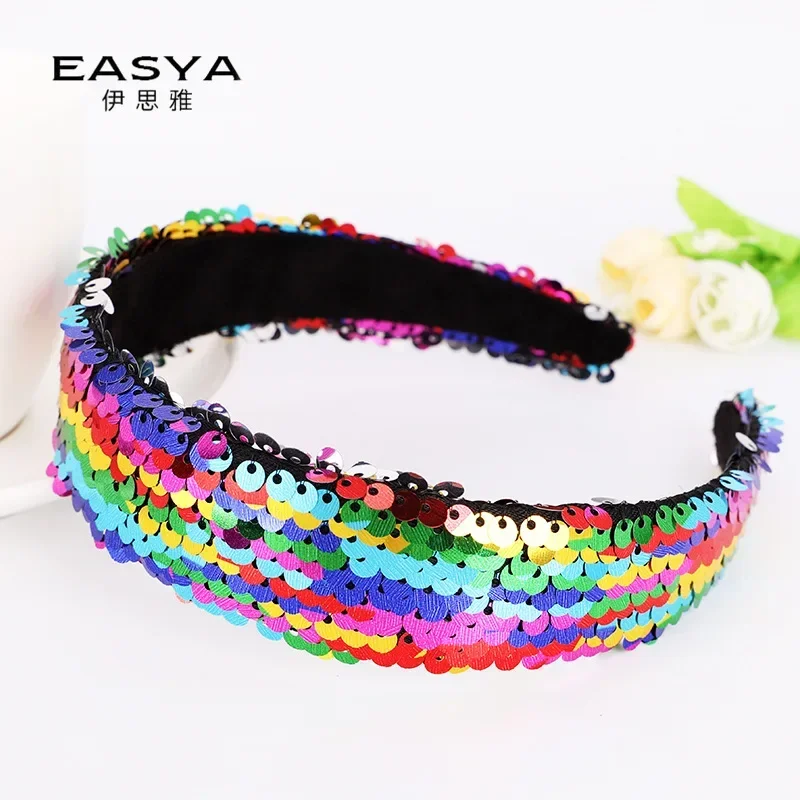 New Arrival! Bold Sequin Hairband | Multi-Color Glitter Hair Accessories | Women's Fashion Headband
New Arrival! Bold Sequin Hairband | Multi-Color Glitter Hair Accessories | Women's Fashion Headband