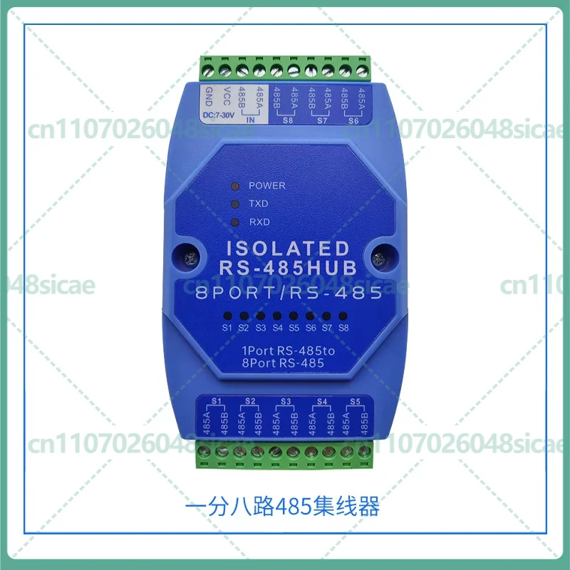FOR 8-Port RS485 Hub Splitter Isolated Industrial Repeater 1 to 8
FOR 8-Port RS485 Hub Splitter Isolated Industrial Repeater 1 to 8