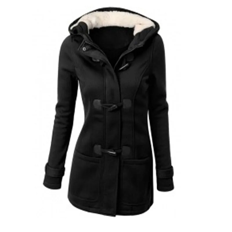 2025 Best Hooded Cow Horn Button Jacket Cotton Coat Autumn/Winter Parkas Fashion Outerwear
2025 Best Hooded Cow Horn Button Jacket Cotton Coat Autumn/Winter Parkas Fashion Outerwear