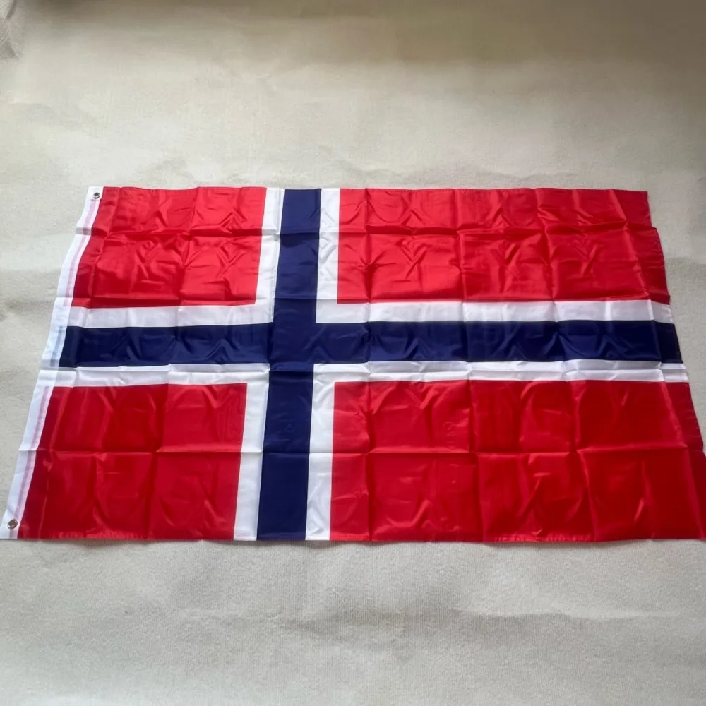Norway Flag 90x150cm hanging high quality 3x5 ft polyester trim flag banner decoration
Norway Flag 90x150cm hanging high quality 3x5 ft polyester trim flag banner decoration
