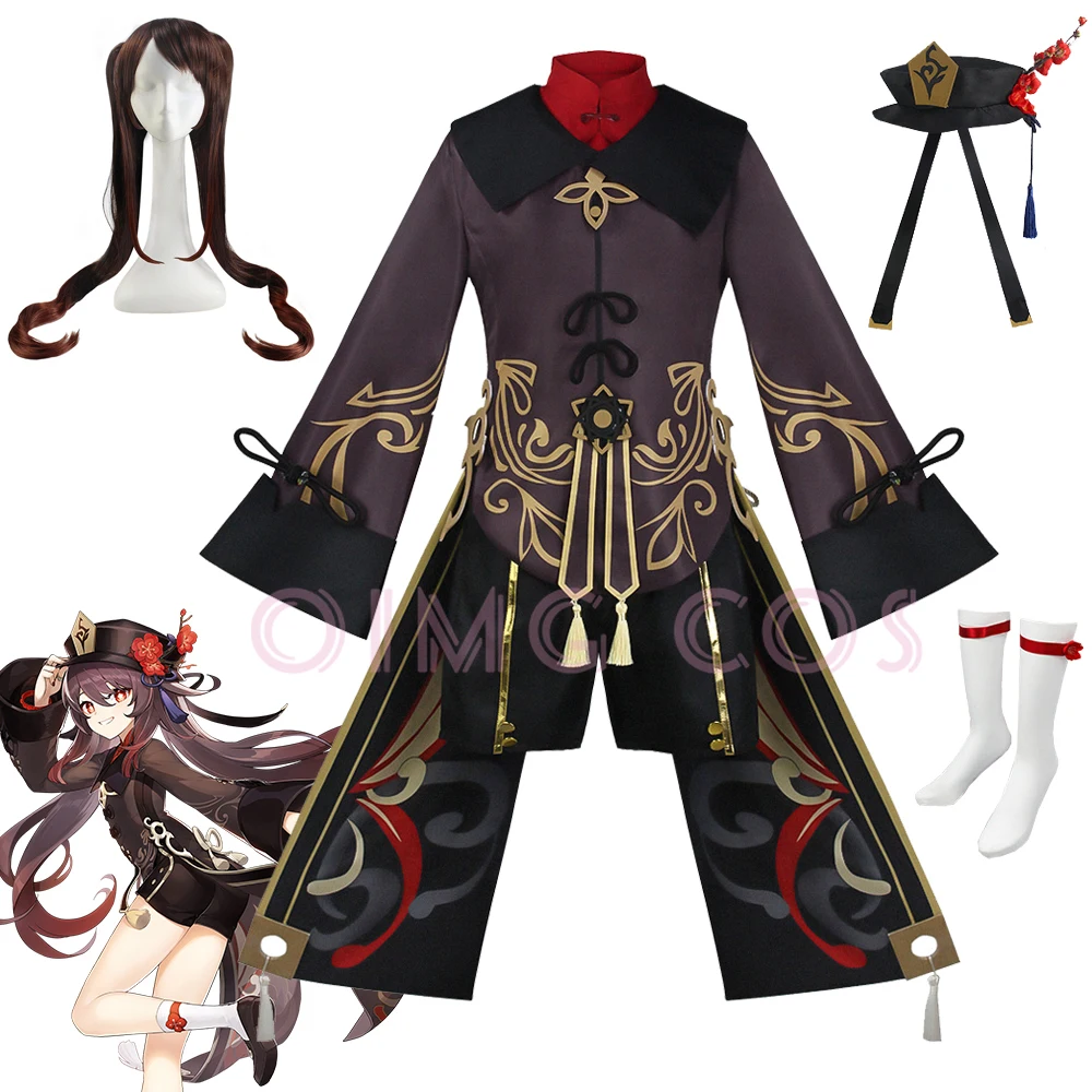 Genshin Impact Hutao Cosplay Costume Shoes Uniform Chinese Halloween Costumes Hu Tao Women Game
Genshin Impact Hutao Cosplay Costume Shoes Uniform Chinese Halloween Costumes Hu Tao Women Game