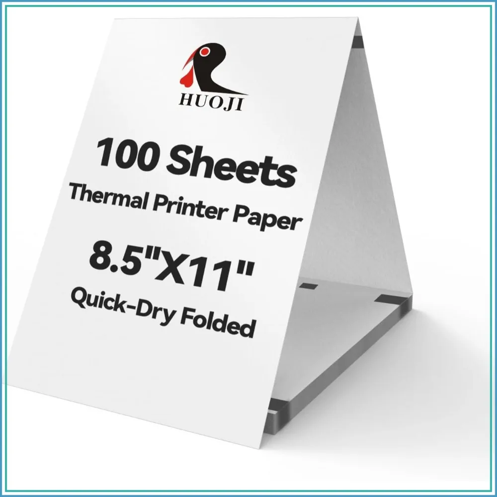 100 Sheets 8.5x11 Letter Size Thermal Paper, BPA Free, Compatible with M834, A285M Portable Printer
100 Sheets 8.5x11 Letter Size Thermal Paper, BPA Free, Compatible with M834, A285M Portable Printer