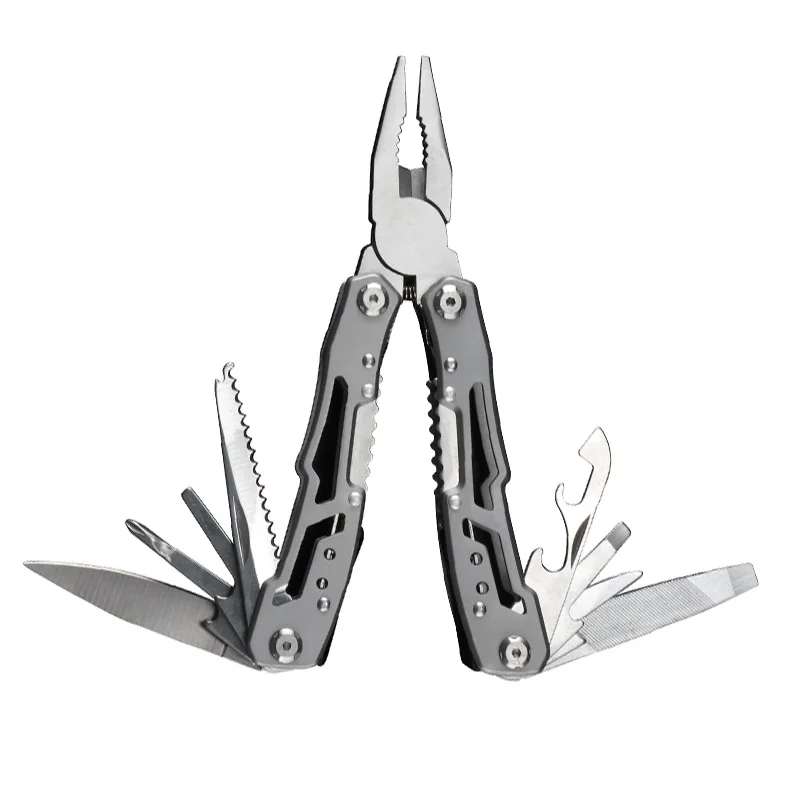 All Stainless Steel Multifunctional Combination Pliers Emergency Outdoor Camping Hiking Survival Multi Tool EDC Gear with Knife
All Stainless Steel Multifunctional Combination Pliers Emergency Outdoor Camping Hiking Survival Multi Tool EDC Gear with Knife