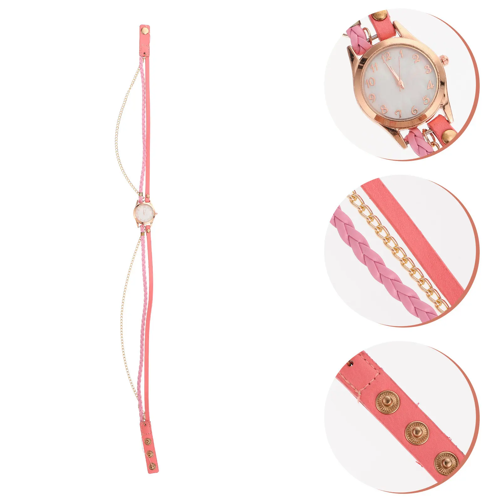 Women Bracelet Watch Delicate Lady Wrist Wrap Lightweight Fashion Dial Daily Casual Business Birthday Festival Gift
Women Bracelet Watch Delicate Lady Wrist Wrap Lightweight Fashion Dial Daily Casual Business Birthday Festival Gift