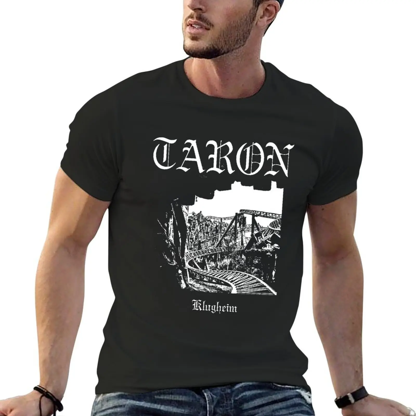 Taron - Launch Coasterino in Black Metal T-Shirt customizeds oversizeds shirts men graphic
Taron - Launch Coasterino in Black Metal T-Shirt customizeds oversizeds shirts men graphic