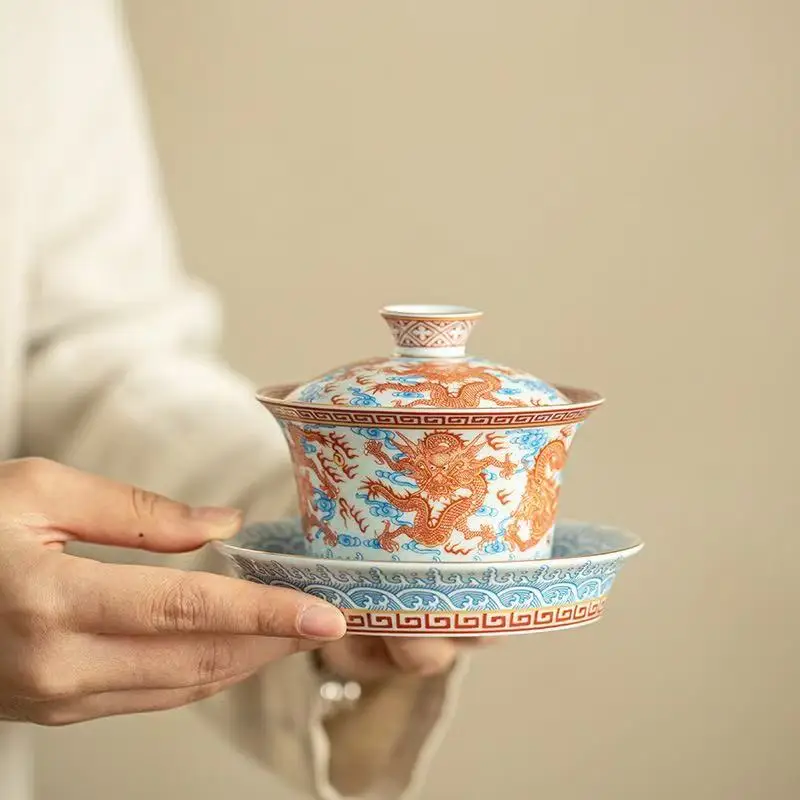 1PC Jingdezhen Handmade Water Chestnut Cover Bowl Teacup Household Alum Red Kowloon Ceramic Tea Brewer Household KungFu Tea Bowl
1PC Jingdezhen Handmade Water Chestnut Cover Bowl Teacup Household Alum Red Kowloon Ceramic Tea Brewer Household KungFu Tea Bowl