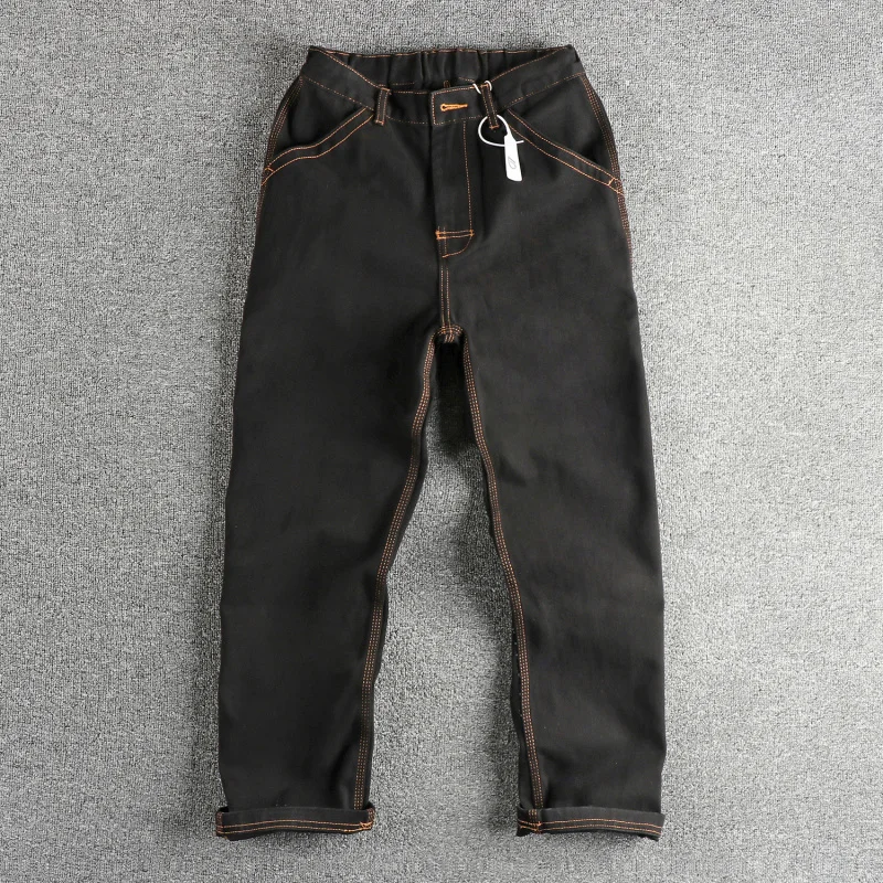 High Street Ретро Тренд Уличная одежда Мужские свободные прямые джинсы Мужские джинсовые повседневные брюки с открытой строчкой и эластичной резинкой на талии
High Street Ретро Тренд Уличная одежда Мужские свободные прямые джинсы Мужские джинсовые повседневные брюки с открытой строчкой и эластичной резинкой на талии