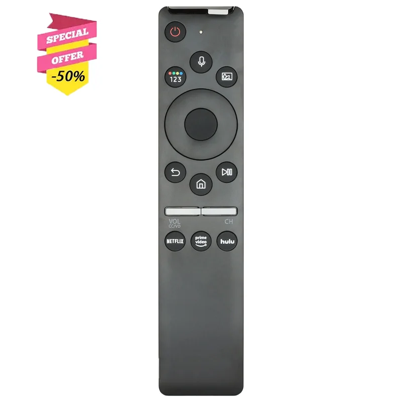 BN59-01312A Voice Remote Control For All Samsung LCD LED QLED 4K 8K UHD Crystal Frame HDR Curved Smart TV QN43Q60R QN49Q60R
BN59-01312A Voice Remote Control For All Samsung LCD LED QLED 4K 8K UHD Crystal Frame HDR Curved Smart TV QN43Q60R QN49Q60R