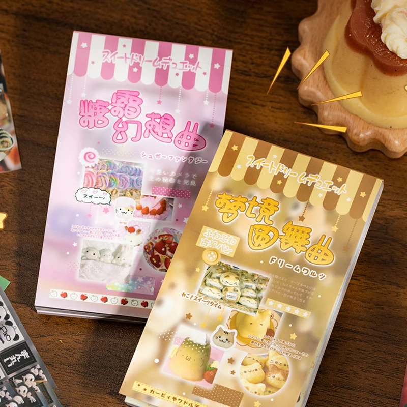 Mr.Paper 2Books Sweet Dream Duet Sticker Book, Cute Food & Animal Theme Stickers for Journal Scrapbooking DIY
Mr.Paper 2Books Sweet Dream Duet Sticker Book, Cute Food & Animal Theme Stickers for Journal Scrapbooking DIY