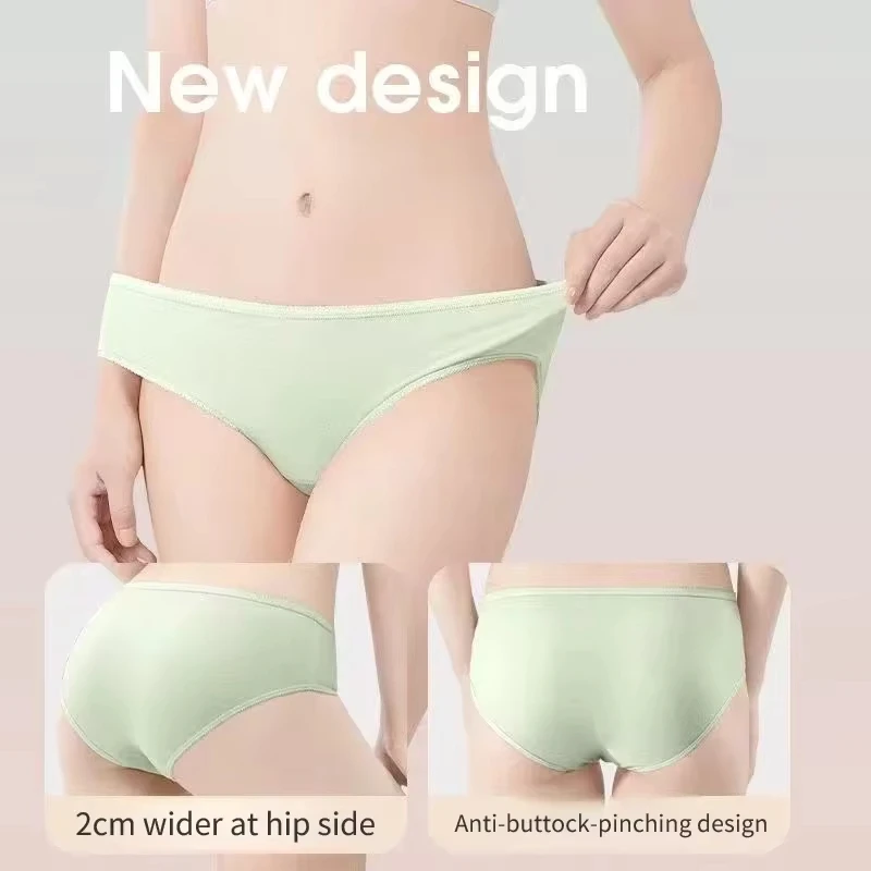 Women Cotton Briefs Disposable Panties Portable Travel Underwear Underpants Disposable Postpartum Monthly Shorts New 5 PCS/Set
Women Cotton Briefs Disposable Panties Portable Travel Underwear Underpants Disposable Postpartum Monthly Shorts New 5 PCS/Set